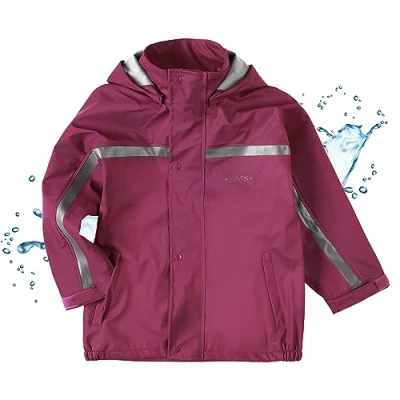 Abbildung von BMS Regenjacke / wasserabweisende Jacke für Kinder, Größe: 128, Purple