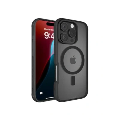 Abbildung von Mous Hülle für iPhone 16 Pro MagSafe Kompatibel Case Durchsichtig Clarity 3.0 Transparent Kristallklares und Schlankes Design Handyhülle