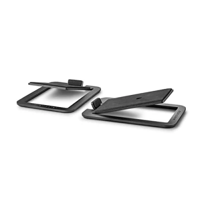 Abbildung von Wavemaster P1 Lautsprecherständer, (Universell für Regallautsprecher, 5 mm dicke Schaumstoff Standfläche)
