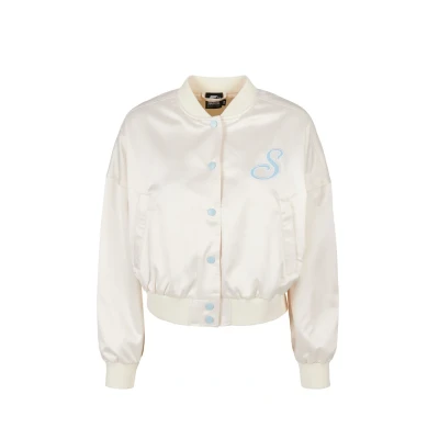 Abbildung von Starter Bomberjacke, Damen, Größe: Large, Palewhite