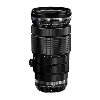 Abbildung von Olympus M.ZUIKO DIGITAL 40 150 mm Teleobjektiv, (passend für &amp; OM SYSTEM MFT Kameras)