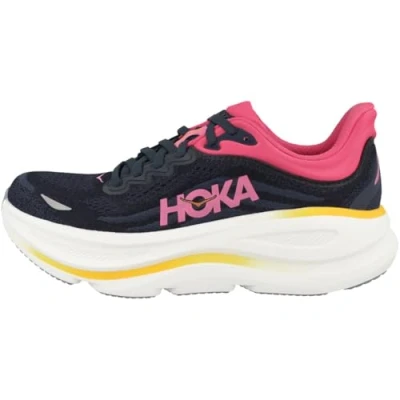 Abbildung von HOKA Bondi Laufschuh Straße, Damen, Größe: 39 1/3, Varsity navy/nautical dusk Schuhe