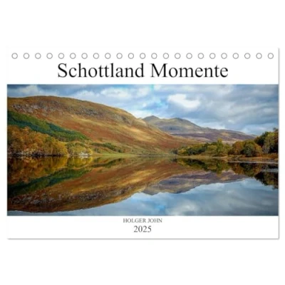 Abbildung von Schottland Momente (Tischkalender 2025 DIN A5 quer), CALVENDO Monatskalender