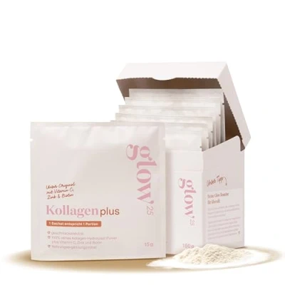Abbildung von Glow25 Glow25® Collagen Plus Sachets Pulver