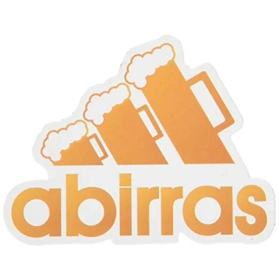 Abbildung von BC Corona Adh06401 Sticker Abirras, Orange