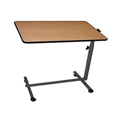 Abbildung von Queraltó Easy Beistelltisch mit Rollen für Bett und Sofa, Holz, 40 x 60 70/105 cm, 1 Stück (1er Pack)