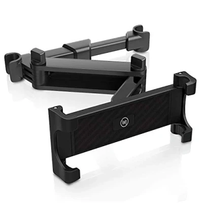 Abbildung von Wicked Chili Ausziehbare KFZ Kopfstützen Halterung für iPad Tablet Halterung, (bis 13 Zoll, 1er Set, 1 tlg., Universal Auto vibrationsfrei, ausziebhar, stabil, r)