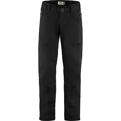 Abbildung von Fjällräven Herren DREI Lagen Hardshell Hose Keb Eco Shell, Black, XL, F82415 550