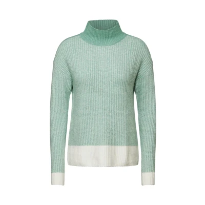 Abbildung von Cecil MOULINÉ Strickpullover, Damen, Größe: XL, Grün