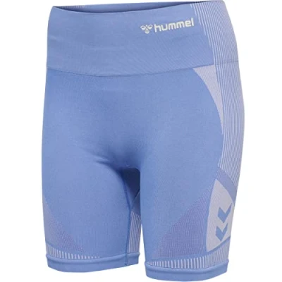 Abbildung von hummel Damen Hmlmt Unite Seamless Hw Shorts, Laurel Wreath/Lily Pad, XS EU