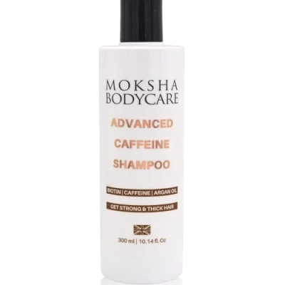 Abbildung von Koffein Shampoo [Hergestellt in Großbritannien] Haarwachstumsshampoo mit Biotin, Arganöl, Rosmarin, Niacinamid für starkes und dickes Haar, Anti Schuppen