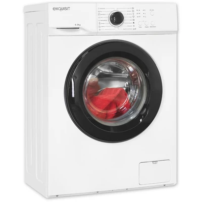 Abbildung von exquisit Waschmaschine WA6110 020A weiss, 6 kg, 1000 U/min