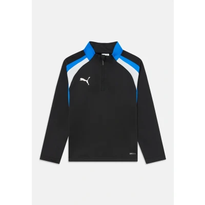 Abbildung von Puma Individualliga ZIP JR Unisex Langarmshirt für Kinder, Größe: 140, Black/white/ultra blue