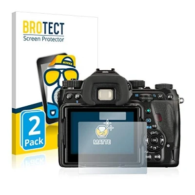 Abbildung von BROTECT Entspiegelungs Schutzfolie für Pentax K 1 (2 Stück) Matte Displayschutz Folie, Anti Reflex, Fingerprint