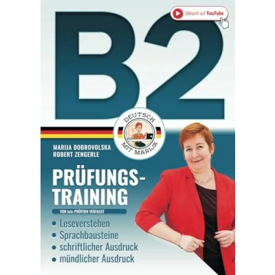 Abbildung von Prüfungstraining Deutsch B2: Das große 4in1 Arbeitsbuch Leseverstehen Sprachbausteine Schriftlicher Ausdruck Mündlicher (Von telc Prüfern verfasst) (Prüfungstraining B1 C1)