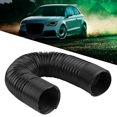 Abbildung von 63mm 76mm Modifizierter Flexibler Lufteinlass Expansionsrohr Silikonschlauch füR Universalauto(76mm)