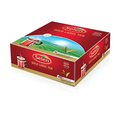 Abbildung von Selen Gold Label Tea Schwarztee 100 Teebeutel