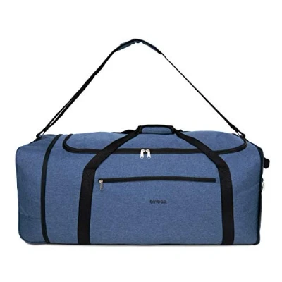 Abbildung von Hauptstadtkoffer Blnbag M4 Rollenreisetasche Weichgepäck Tasche, leichte Reisetasche faltbar mit Rollen, Rollentasche, 90 Liter, Dunkelblau