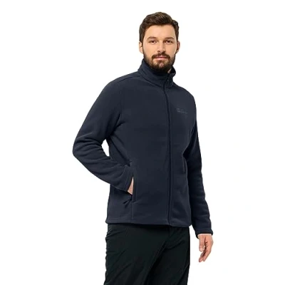 Abbildung von Jack Wolfskin Winterstein FZ M Fleecejacke, Herren, Größe: Large, Marine