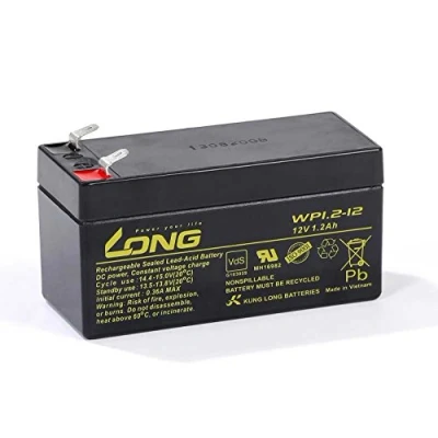 Abbildung von Akku kompatibel LC R121R3PG 12V 1,2Ah AGM Blei Accu wartungsfrei Batterie