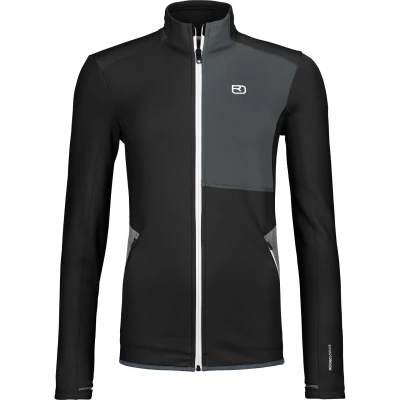 Abbildung von Ortovox Fleece Jacke Damen Black Raven Größe M