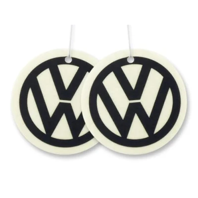 Abbildung von VW Collection by BRISA Raumduft Volkswagen Lufterfrischer fürs Auto (2 St), Duftbaum im Design