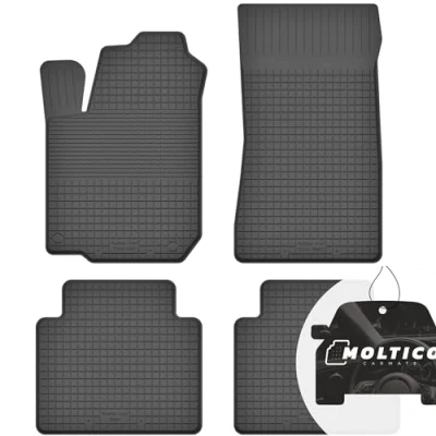 Abbildung von Gummimatten mit Rand Auto Fußmatten Gummi Automatten Passgenau 4 teilig Set passend für Hyundai Terracan 2001 2007