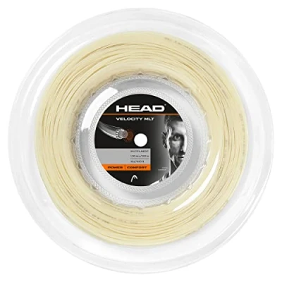 Abbildung von HEAD Unisex Erwachsene Velocity MLT Rolle Tennis Saite, Natural, 17
