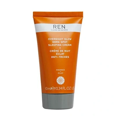 Abbildung von REN Clean Skincare Nachtcreme gegen dunkle Flecken tierversuchsfreie und vegane Feuchtigkeitscreme fürs Gesicht