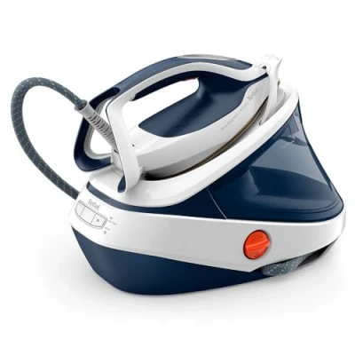 Abbildung von Tefal Pro Express Ultimate II GV9712 3000 W 1,2 L Durilium AirGlide Soleplate Bleu, Blanc