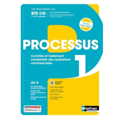Abbildung von Les Processus BTS CG 1 1ère et 2ème années 2024 Manuel élève + iManuel: Licence