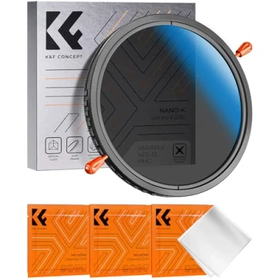 Abbildung von K&amp;F Concept Nano K Serie Polfilter ND Filter 82mm CPL&amp;ND2 ND32 2 in 1 multifunktionaler Graufilter und CPL