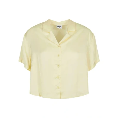 Abbildung von Urban Classics Hemdbluse, Damen, Größe: XS, Softyellow