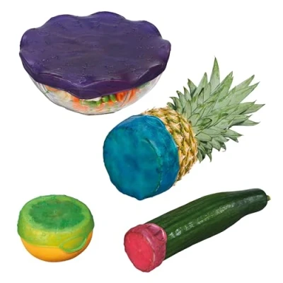 Abbildung von STONELINE Frischhaltedeckel, (Set, 4 tlg.), Kunststoff, wiederverwendbar