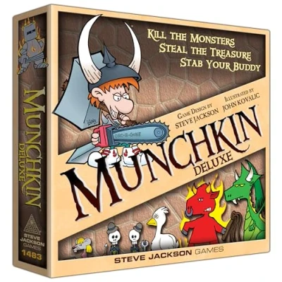 Abbildung von Munchkin Deluxe Strategie Papiere (ENG)
