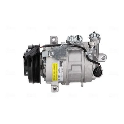 Abbildung von NISSENS 891108 Kompressor 6SES14C R134a, R1234yf MERCEDES BENZ: CLA Coupe, A Klasse Limousine