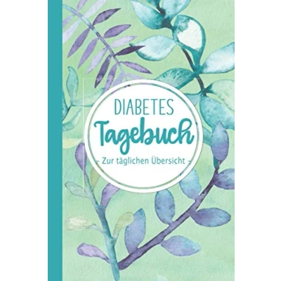 Abbildung von Diabetes Tagebuch: Blutzucker Tagebuch zum Ausfüllen ausreichend Platz für Notizen mit vorgefertigten Feldern zur detaillierten Dokumentation