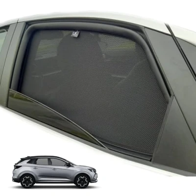 Abbildung von XTRM CAR Sonnenschutz Blenden für Opel Grandland X Bj. 2017 2024 ideal angepasst, UV Schutz, Hitzereduktion (Komplettes Set)