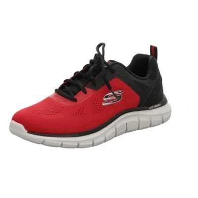 Abbildung von Skechers Sport Track Sneaker low red/black, Herren, Größe: 47.5, Red/black Schuhe