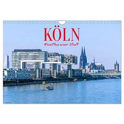 Abbildung von Köln Facetten einer Stadt (Wandkalender 2025 DIN A4 quer), CALVENDO Monatskalender