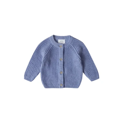Abbildung von Stellou &amp; friends Unisex Strickjacke für Kinder, Größe: 50/56, Purple