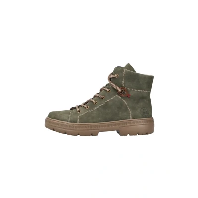 Abbildung von Rieker Snowboot/Winterstiefel, Damen, Größe: 36, Grün Schuhe