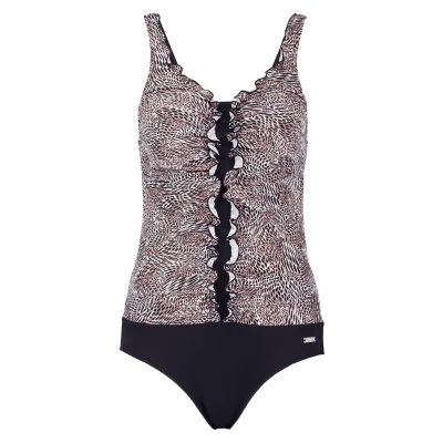 Abbildung von Lascana Badeanzug, Damen, Größe: 36xB, Brown