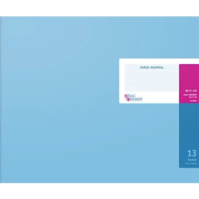Abbildung von König &amp; Ebhardt 8617139 Geschäftsbuch / Journal 13 Konten (80g/m², 48Bl kartoniert)