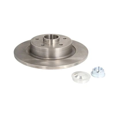 Abbildung von ABE C4R037ABE Bremsscheibe Hinterachse 274 10,9 5 voll mit Mutter, ABS Sensorring, Kappe, Radlagersatz RENAULT: LAGUNA 2 Grandtour
