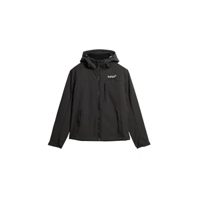 Abbildung von Superdry Herren Hooded Yachter Windbreaker JKT A2 Wind Family, schwarz, XXL