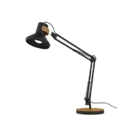 Abbildung von unilux LED Schreibtischlampe 12.6 W schwarz/bambus
