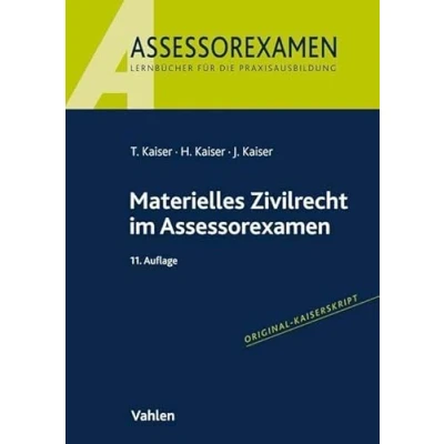 Abbildung von Materielles Zivilrecht im Assessorexamen