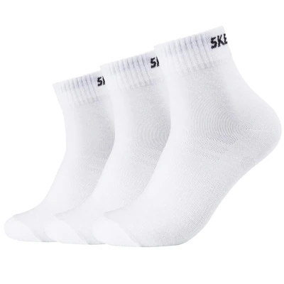 Abbildung von Skechers 3PPK Unisex Mesh Ventilation Quarter Socks SK42017 1000, socks, White, EU