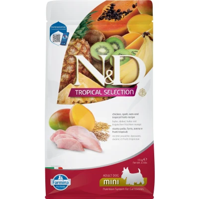 Abbildung von N&amp;D Tropical Hundefutter Huhn small breed 1,5 kg